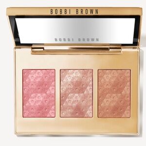Bobbi Brown Luxe Cheek & Highlight Palette: Rose Glow (NEW IN BOX)